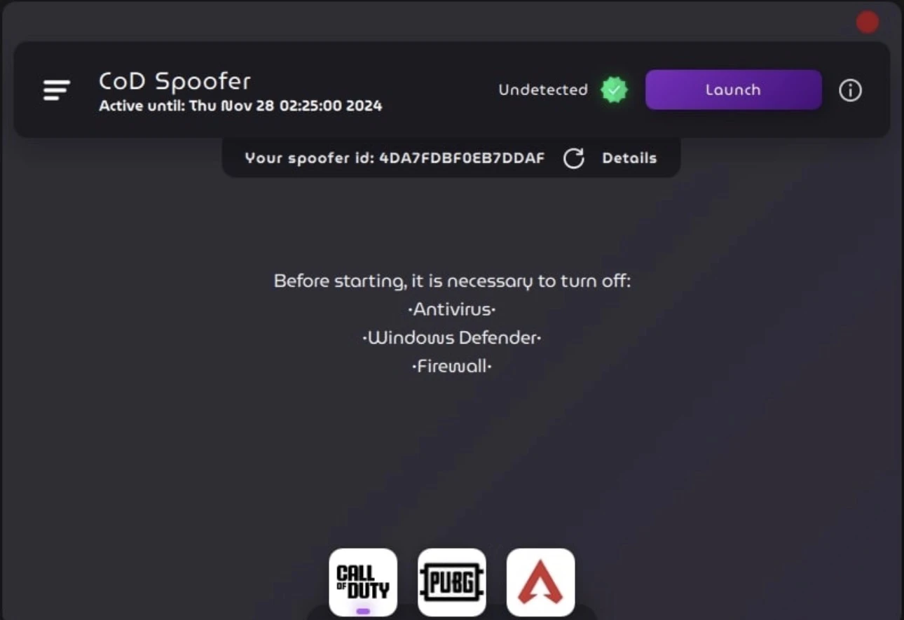 Infsoft Spoofer